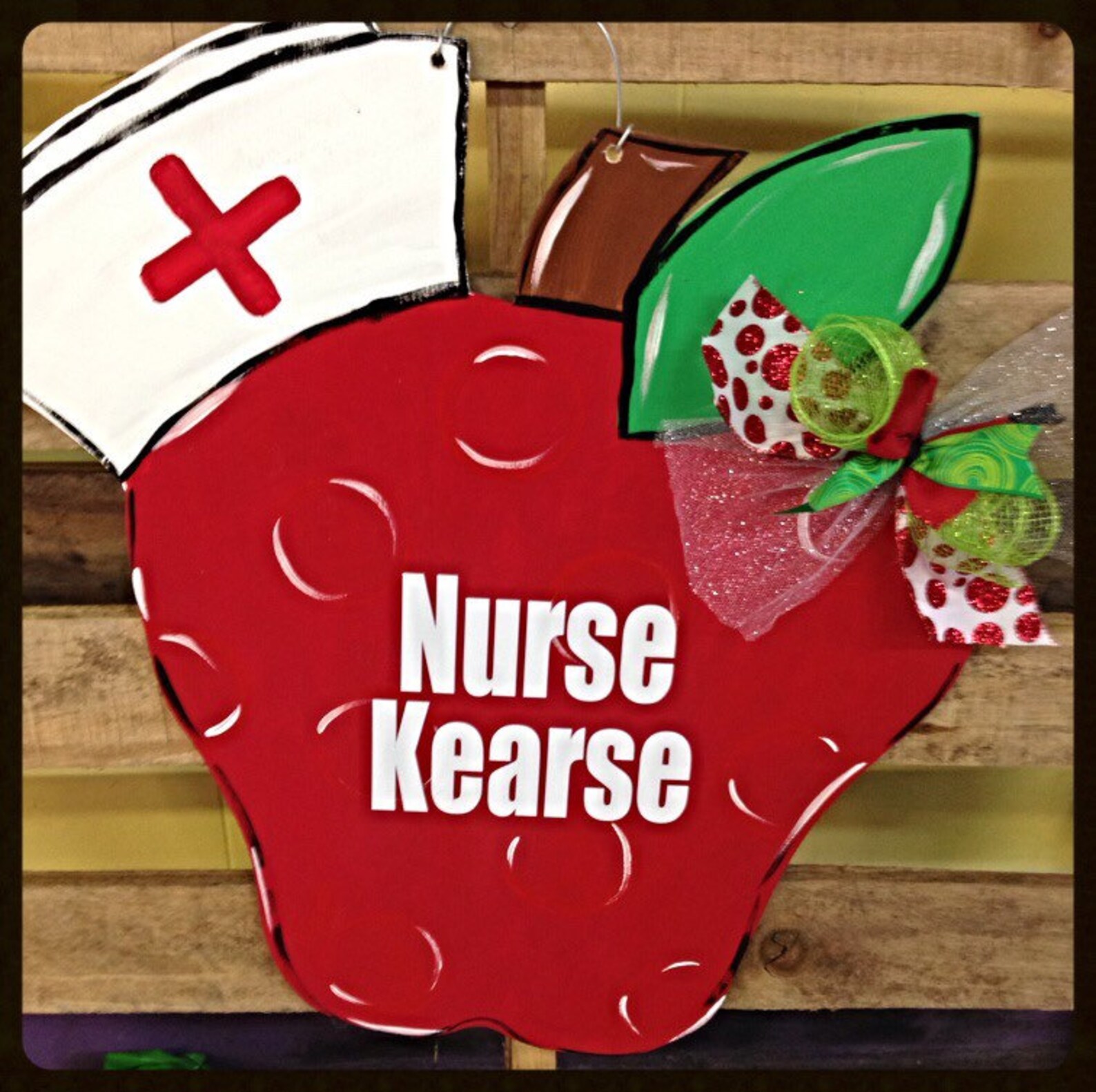 Teacher or School Nurse Door Hanger Etsy