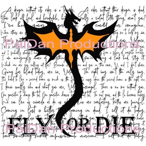 Fly or Die Fourth Wing Sublimation