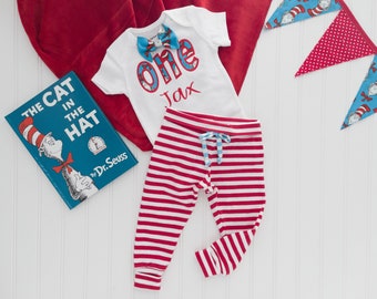 dr seuss 1st birthday outfit