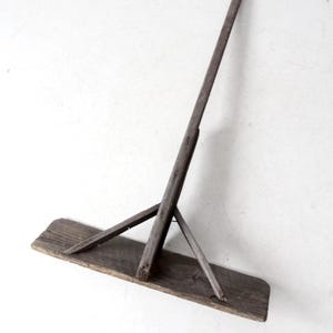 antique primitive shovel, farm tool