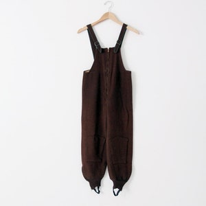 Pantalones de nieve vintage de lana de HW Carter and Son