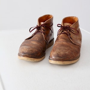 Vintage Red Wing Work Boots Irish Setter Leather Chukka Boots - Etsy