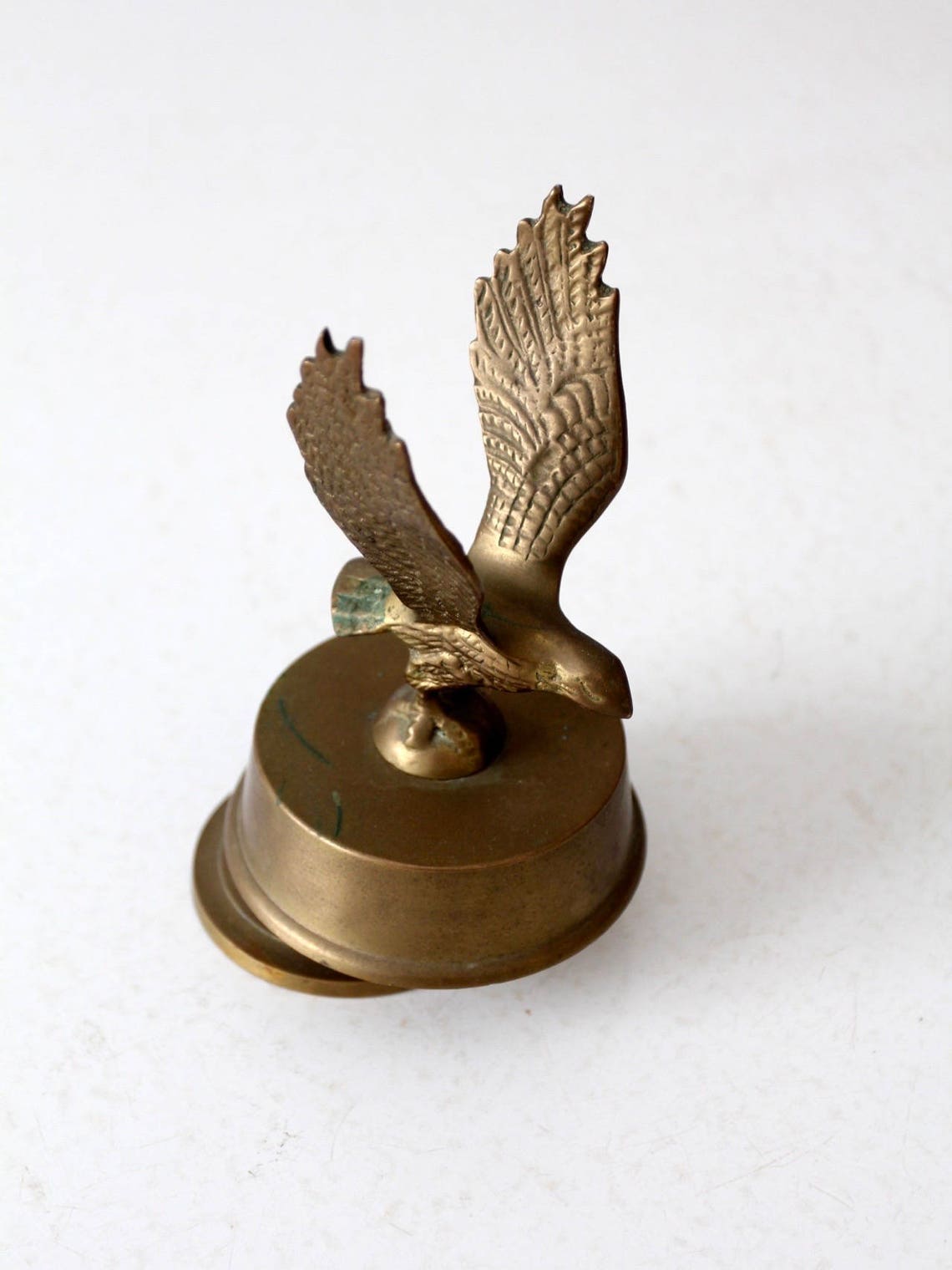Vintage Brass Eagle, Eagle Paperweight Etsy