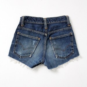 Vintage Levi's Cut Offs Xs Jean Shorts Waist 24 - Etsy