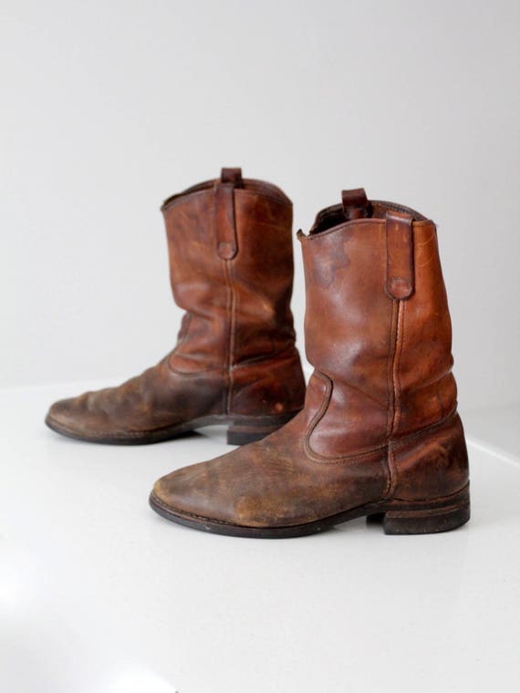 vintage Red Wing work boots, leather work boots - image 3