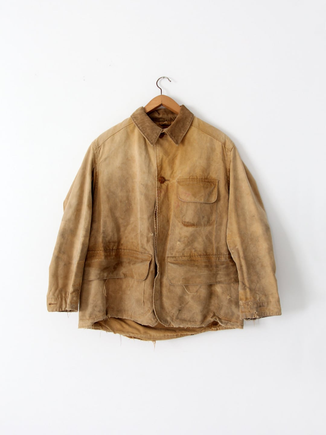 Vintage 1970s Duxbak Canvas Hunting Jacket Size 46 - Etsy