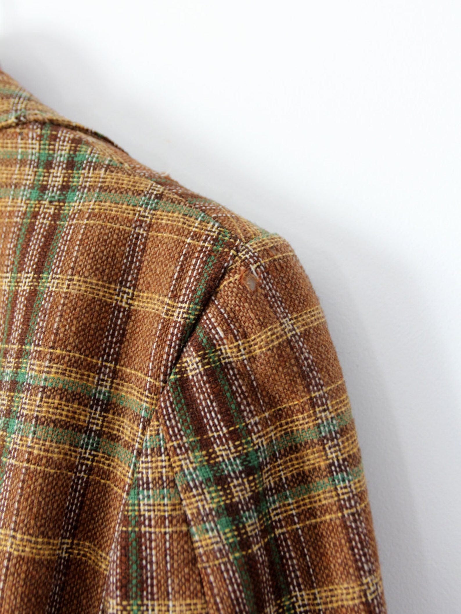 Vintage Wool Tweed Blazer Men's Plaid Sport Coat - Etsy