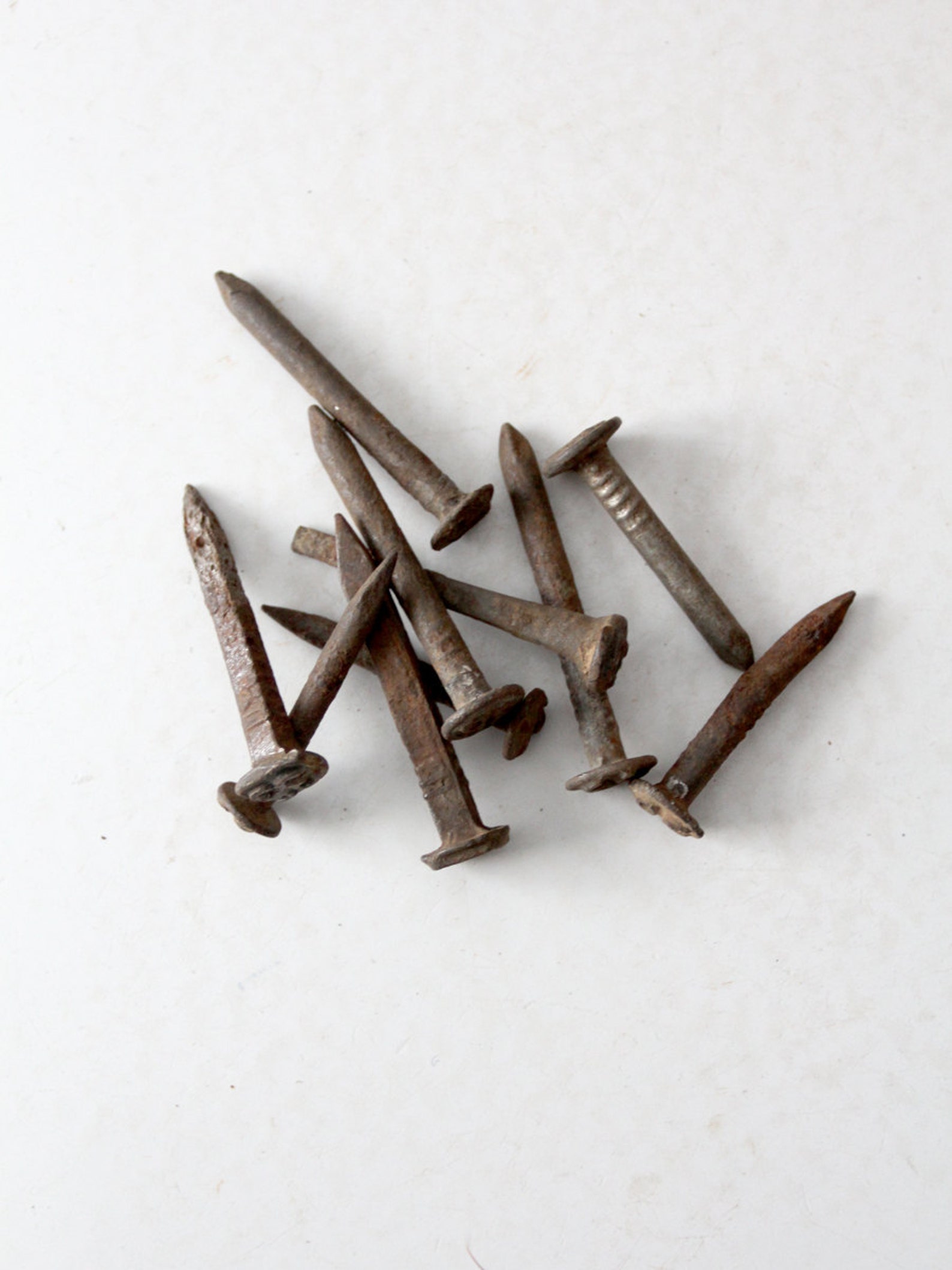 1930s Railroad Nails Vintage Railroad Date Markers Etsy