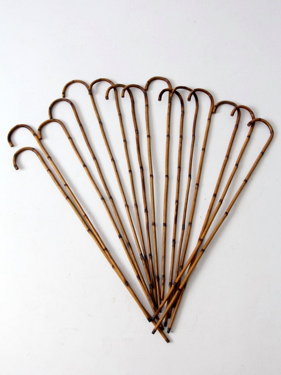 1920s bamboo cane collection