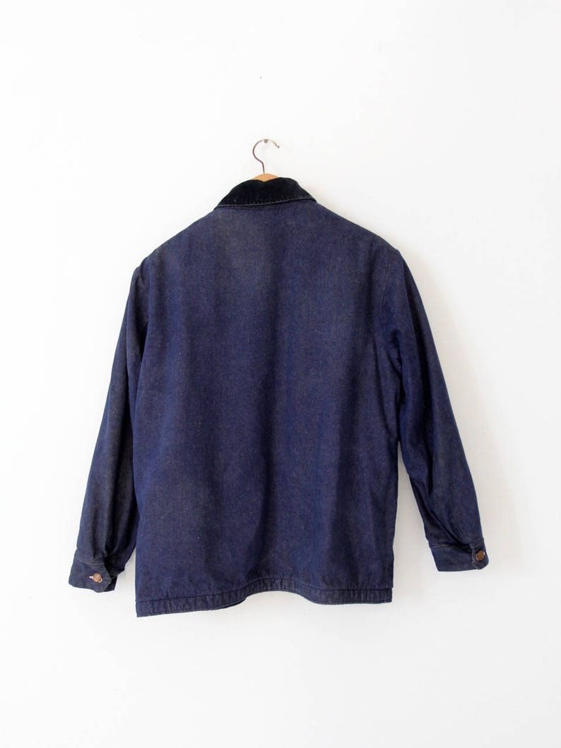 Vintage Wrangler Blanket Lined Denim Work Jacket 1950s Barn - Etsy
