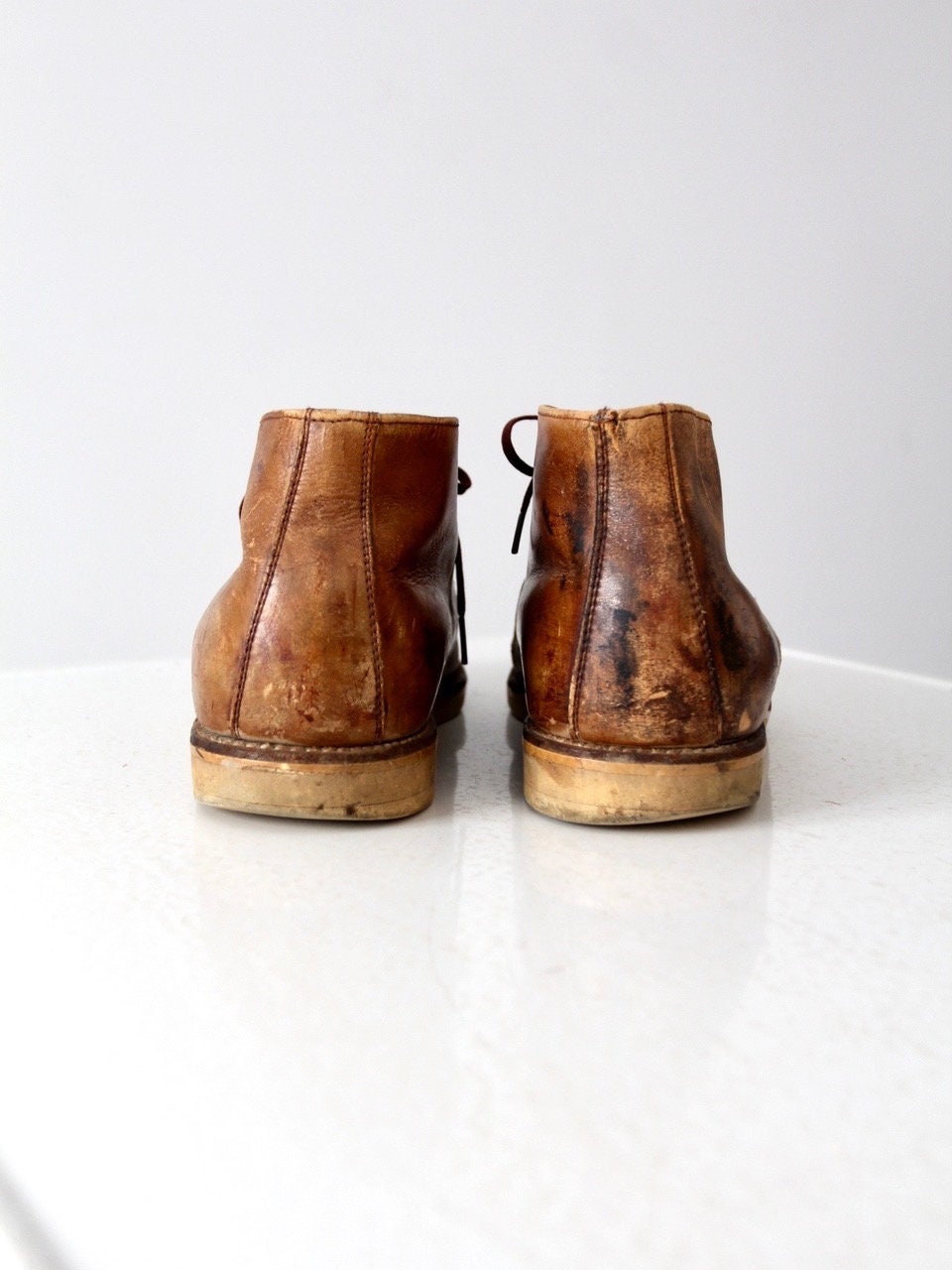 Vintage Red Wing Irish Setter Chukka Work Boots Size 13 - Etsy display picture 3