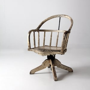 1900s swivel desk chair