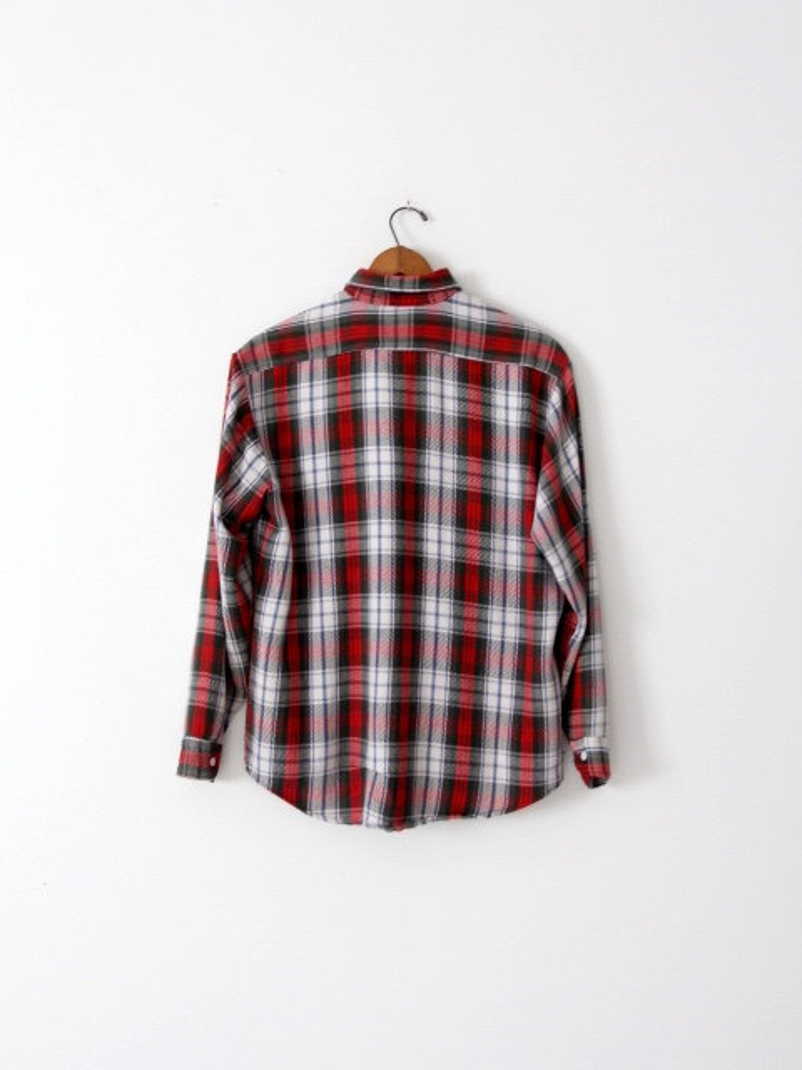 Vintage 70s Big Mac Plaid Work Shirt, Vintage Flannel - Etsy