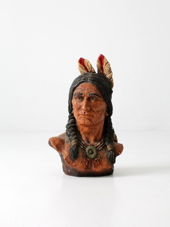 indians for france visa American vintage statue Kendrick V. Indian   Etsy bust Native indians for france visa American vintage statue Kendrick V. Indian   Etsy bust Native