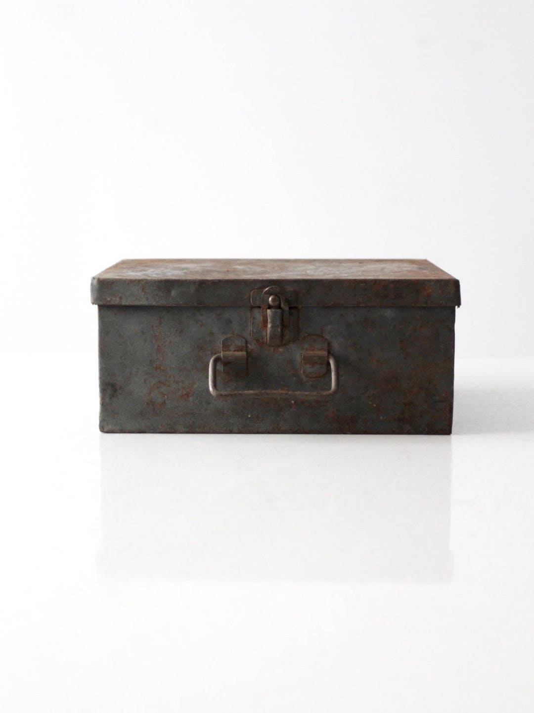 Vintage Metal Box, Vintage Storage Case Etsy