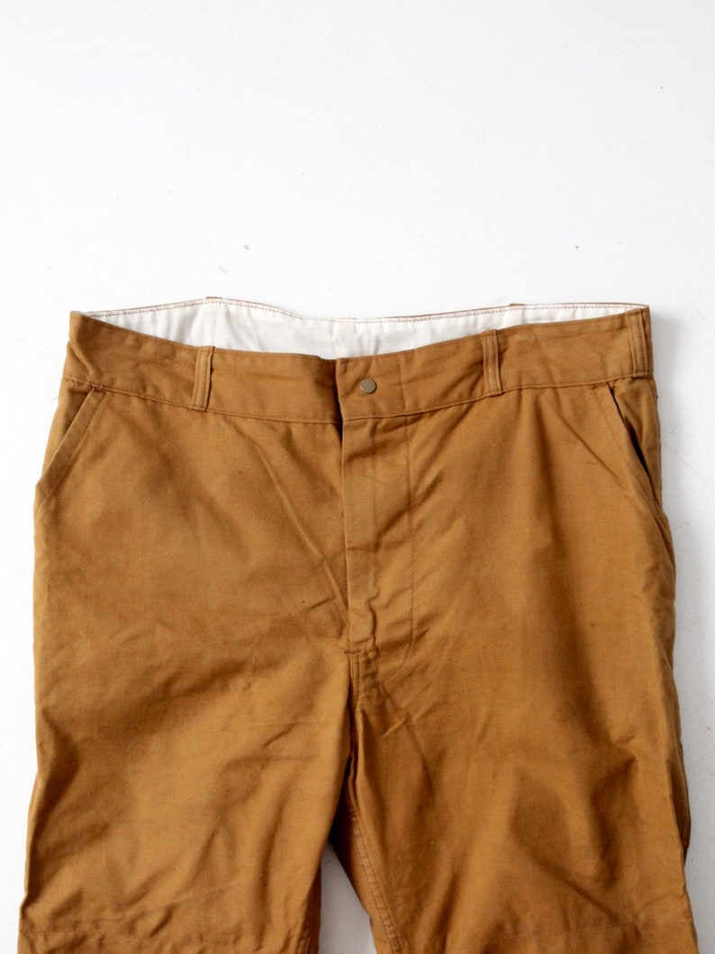 redhead canvas work pants