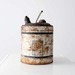 Smith Oil can, vintage 5 gallon oil can