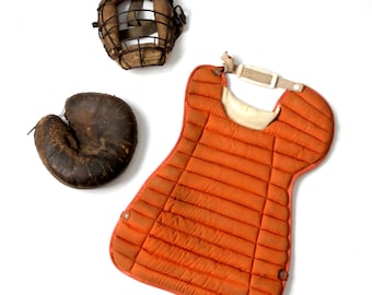 vintage baseball catchers gear collection c. 1930s-1950s