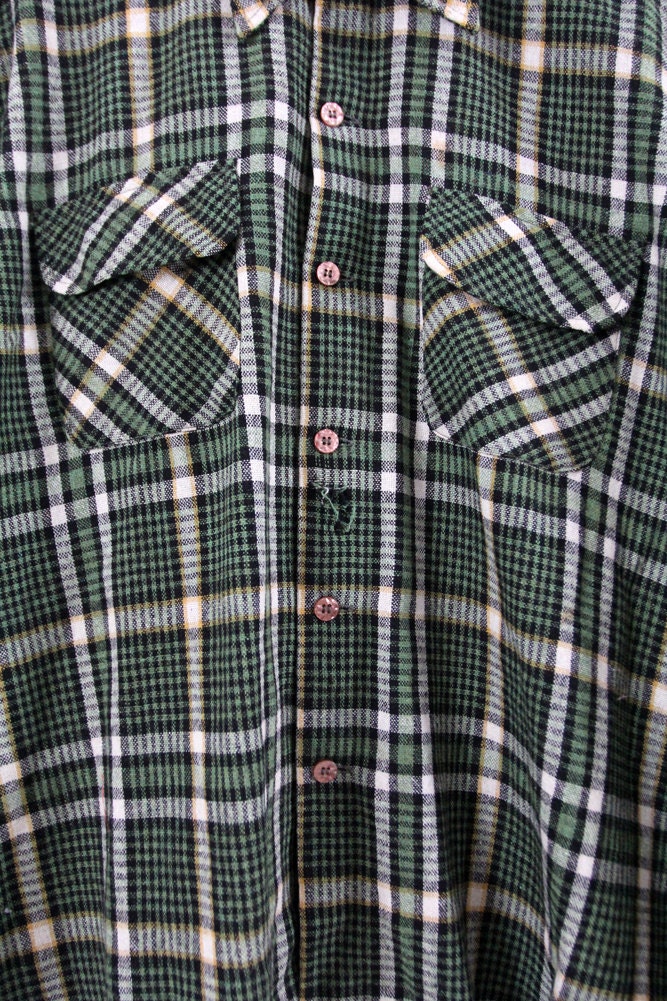 Vintage Men's Wool Plaid Shirt, 1970s Jcpenney Shirt - Etsy