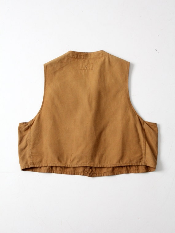 vintage Western Field Montgomery Ward hunting vest - image 5