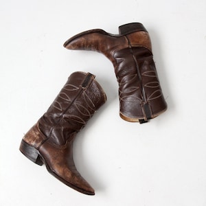 vintage Nocona cowboy boots, men&#39;s boots size 8.5 D