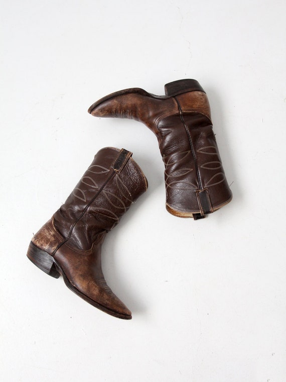 vintage Nocona cowboy boots, men's boots size 8.5… - image 1