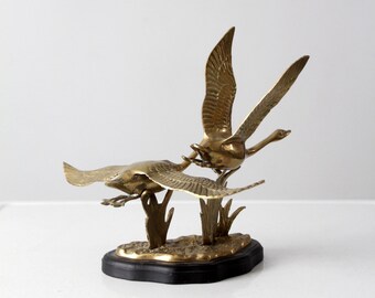 銅 真鍮製 鳥の彫刻 ヴィンテージの真鍮製鳥の彫刻 - Etsy 日本