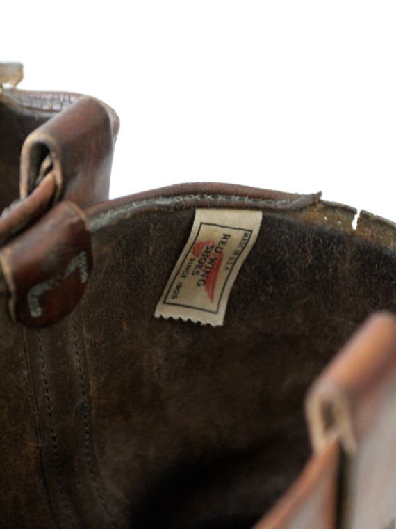 vintage Red Wing work boots, leather work boots - image 8