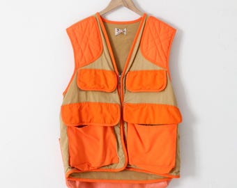 Vintage 1970's Canvasback hunting vest.