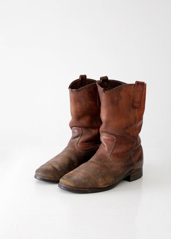 vintage Red Wing work boots, leather work boots - image 6