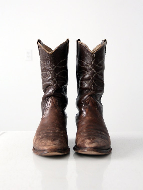 vintage Nocona cowboy boots, men's boots size 8.5… - image 2