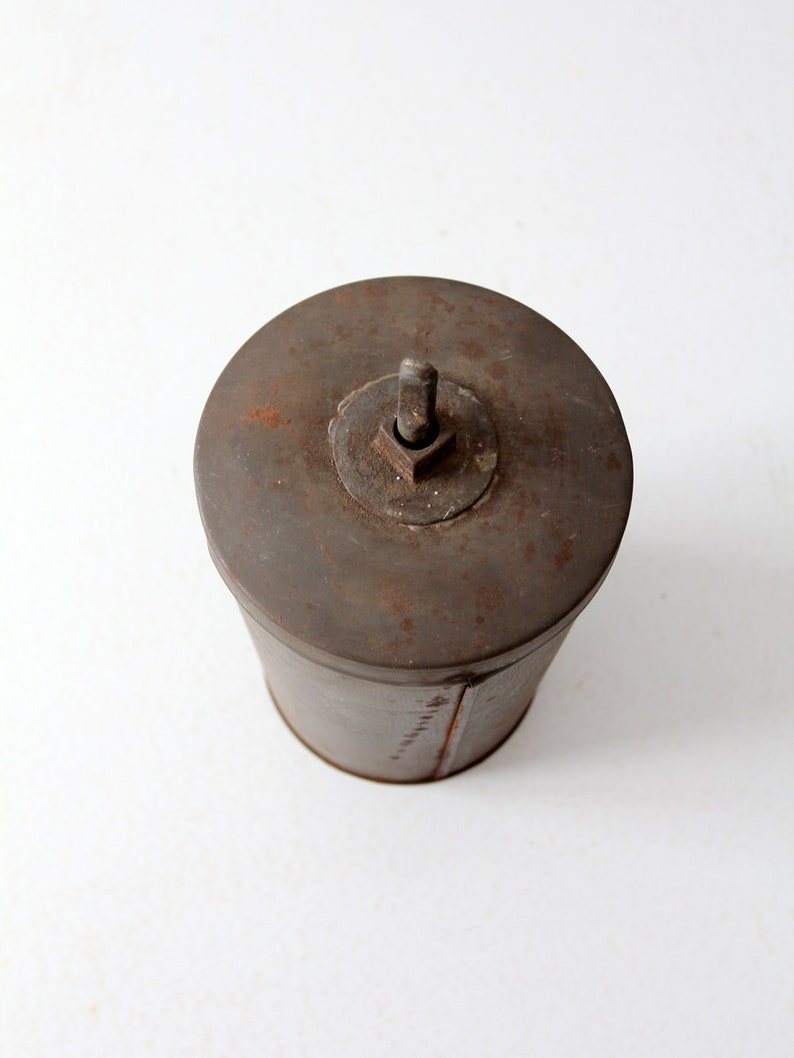 Vintage Ice Cream Maker Canister and Dasher Etsy