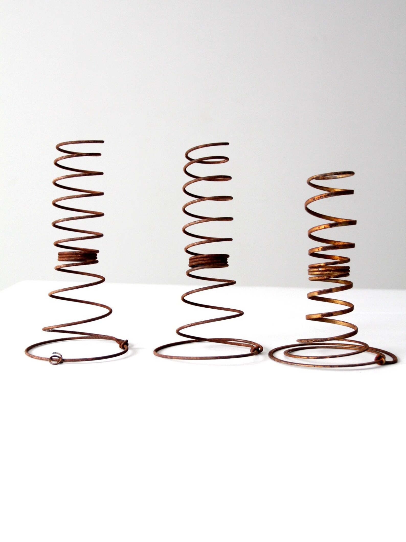 Vintage Metal Springs Set of 3 - Etsy