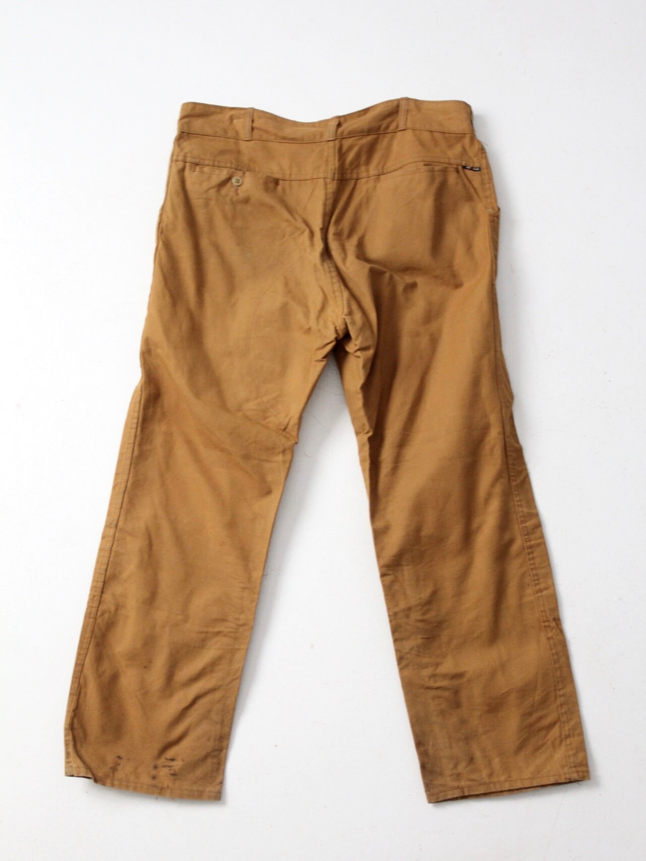 Canvas Workwear Trousers, Vintage Men's Trousers