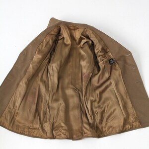 vintage US Army officer coat, WWII Mackinaw wool coat image 8