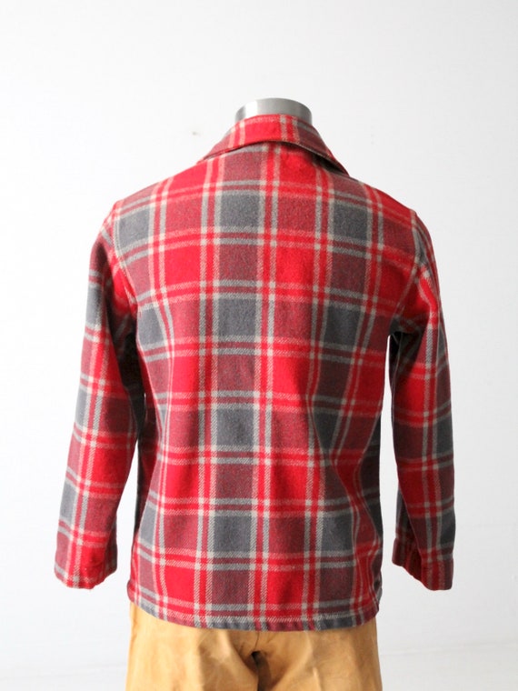 vintage Chippewa jacket, 1950s wool mackinaw hunting … - Gem