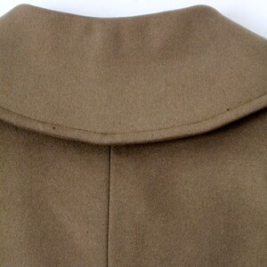 vintage US Army officer coat, WWII Mackinaw wool coat image 6