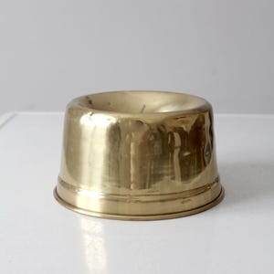 vintage brass spittoon
