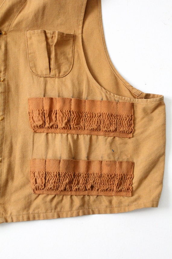 vintage Western Field Montgomery Ward hunting vest - image 4