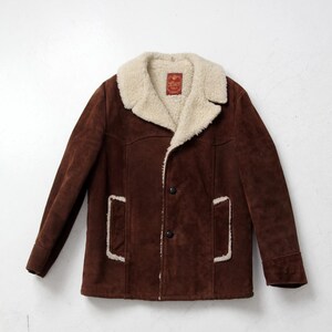 vintage 70s shearling jacket