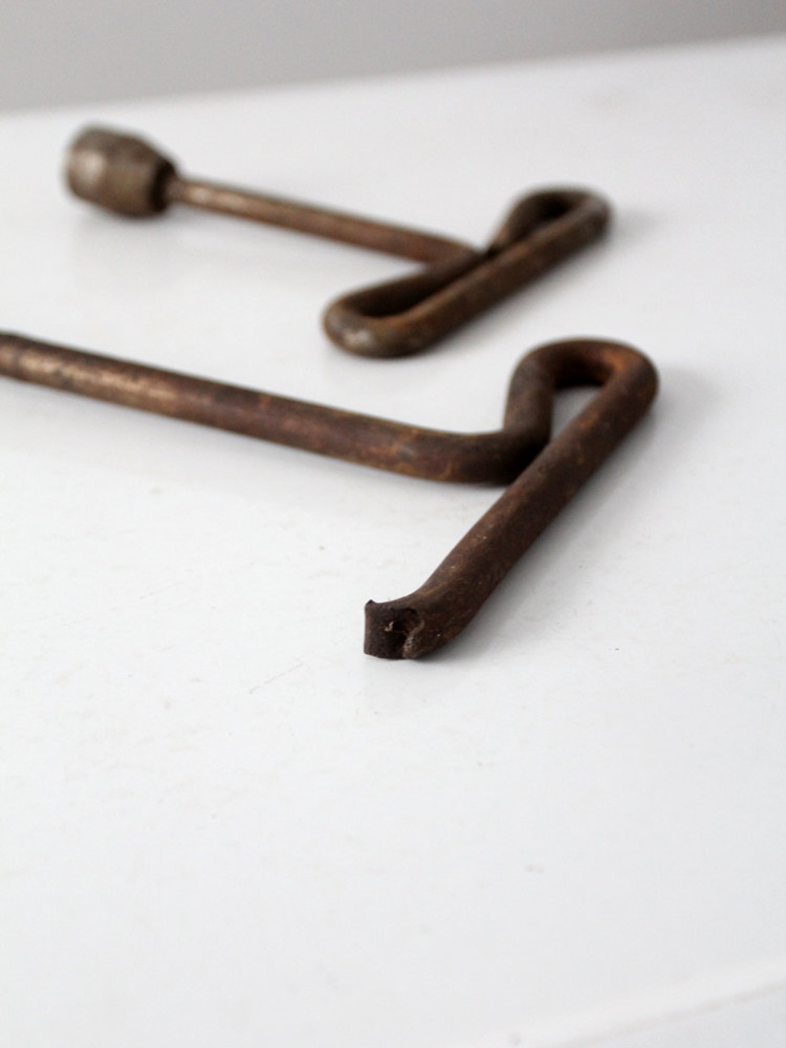 Antique Socket Wrenches, Set 2 Tools, T Handle Wrench Etsy