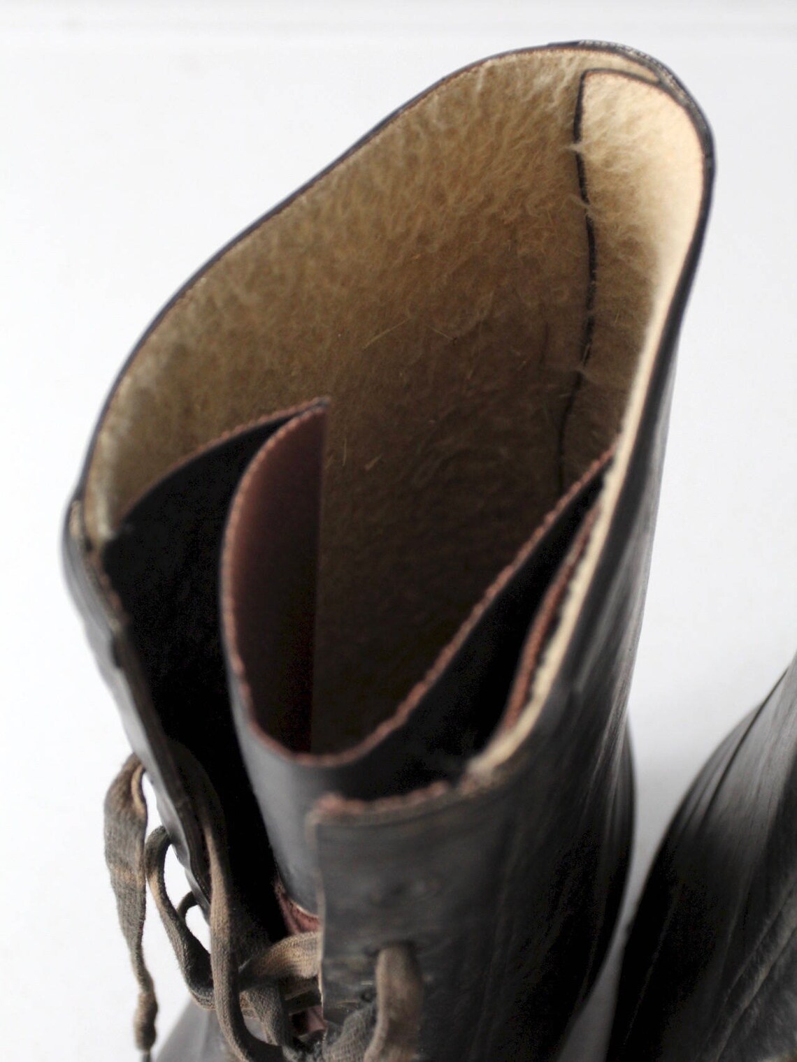 Vintage La Crosse Rubber Mills Boots Men's Black Rubber Etsy