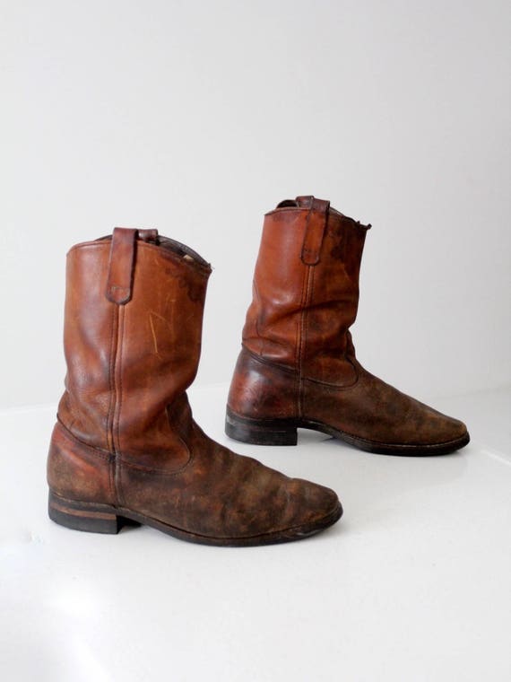 vintage Red Wing work boots, leather work boots - image 5