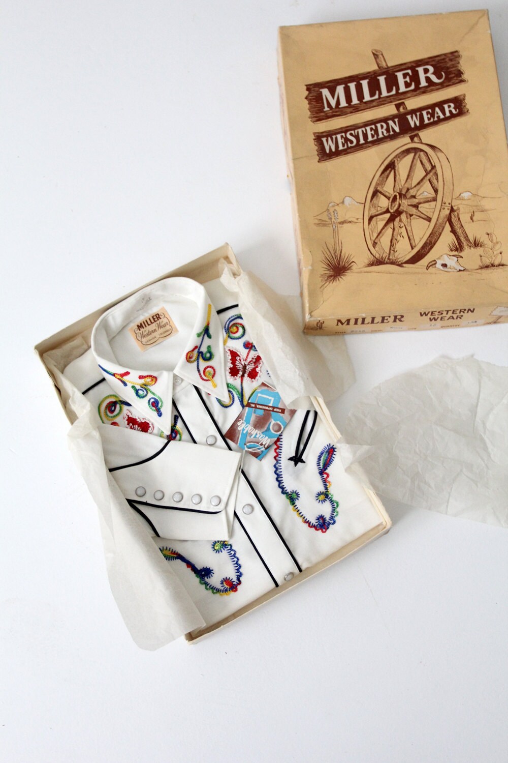 Vintage 50s Miller Western Wear Shirt 