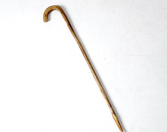 vintage wooden cane