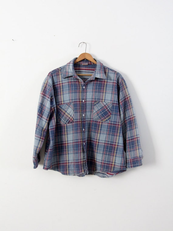 Vintage Big Mac Plaid Shirt Men's 
