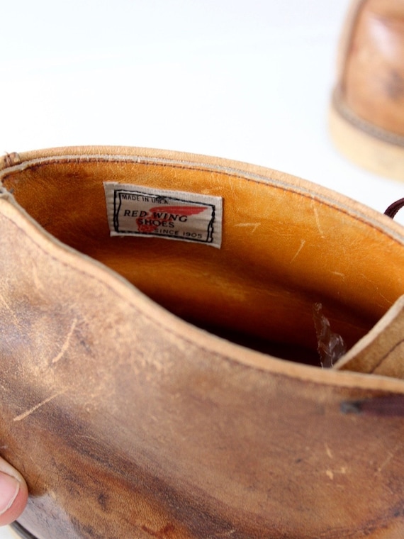 vintage Red Wing work boots, Irish Setter leather… - image 6