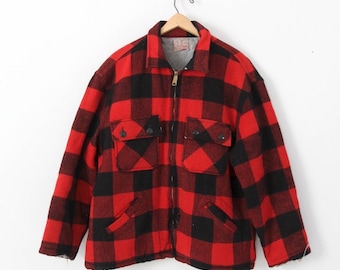 red and black lumberjack jacket mens