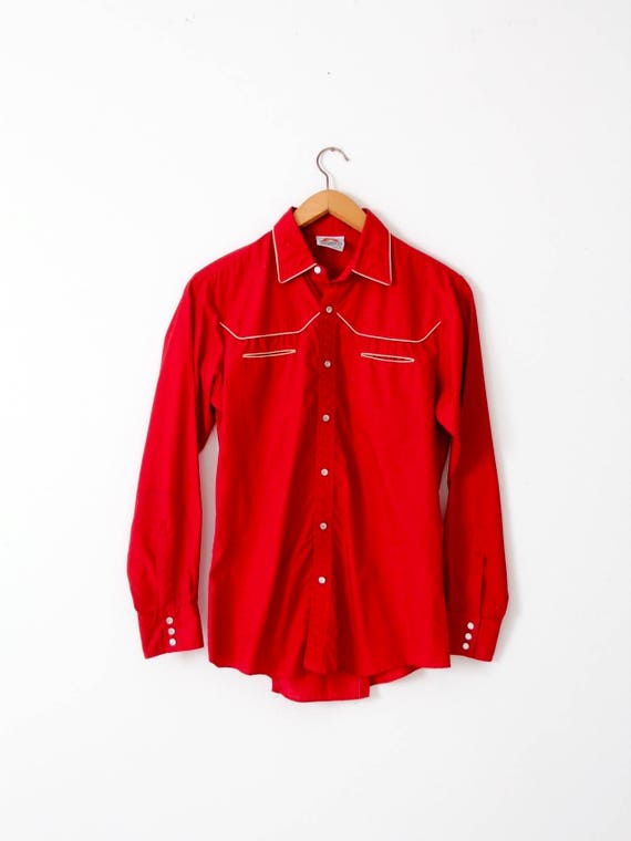 vintage 70's western shirt by Saturdays in Califor