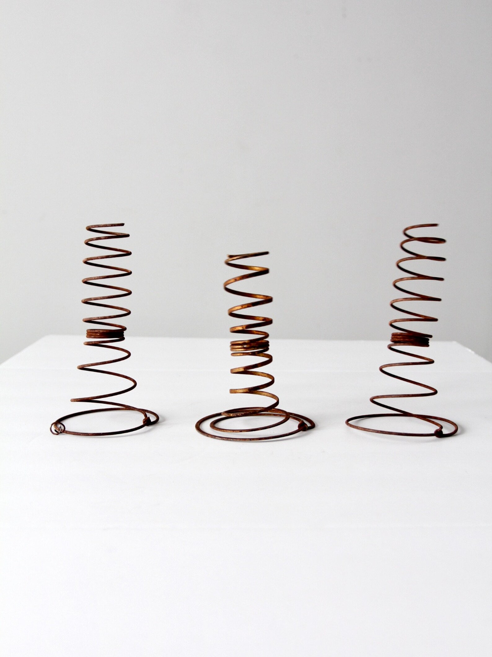 Vintage Metal Springs Set of 3 - Etsy